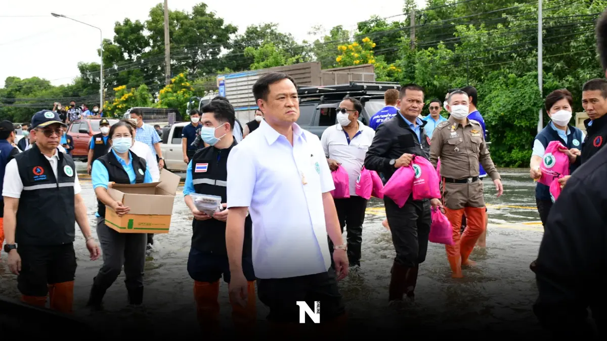 "อนุทิน" ขอ กกต.คลายกฎเหล็ก ปล่อยนักการเมืองช่วยน้ำท่วม