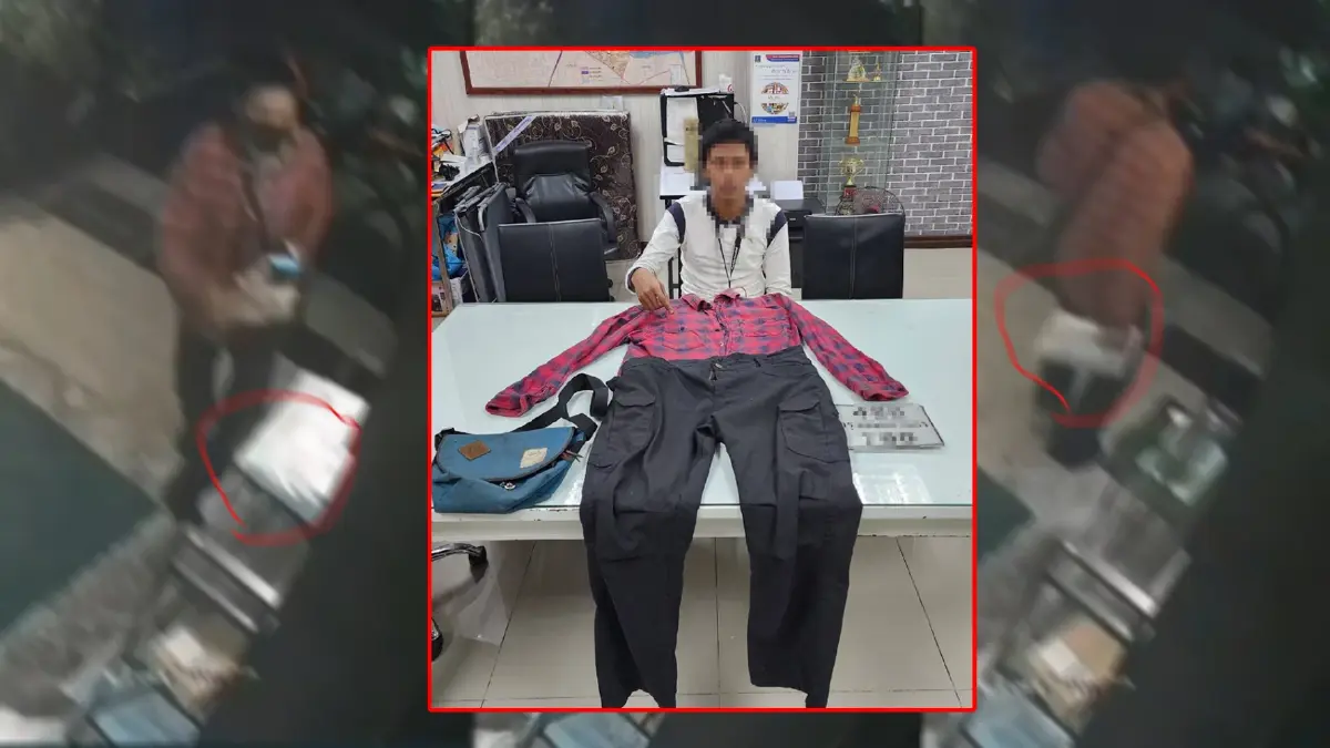 จับหนุ่มไรเดอร์ ตระเวนฉกพัสดุตามหอพัก ย่านโคกคราม