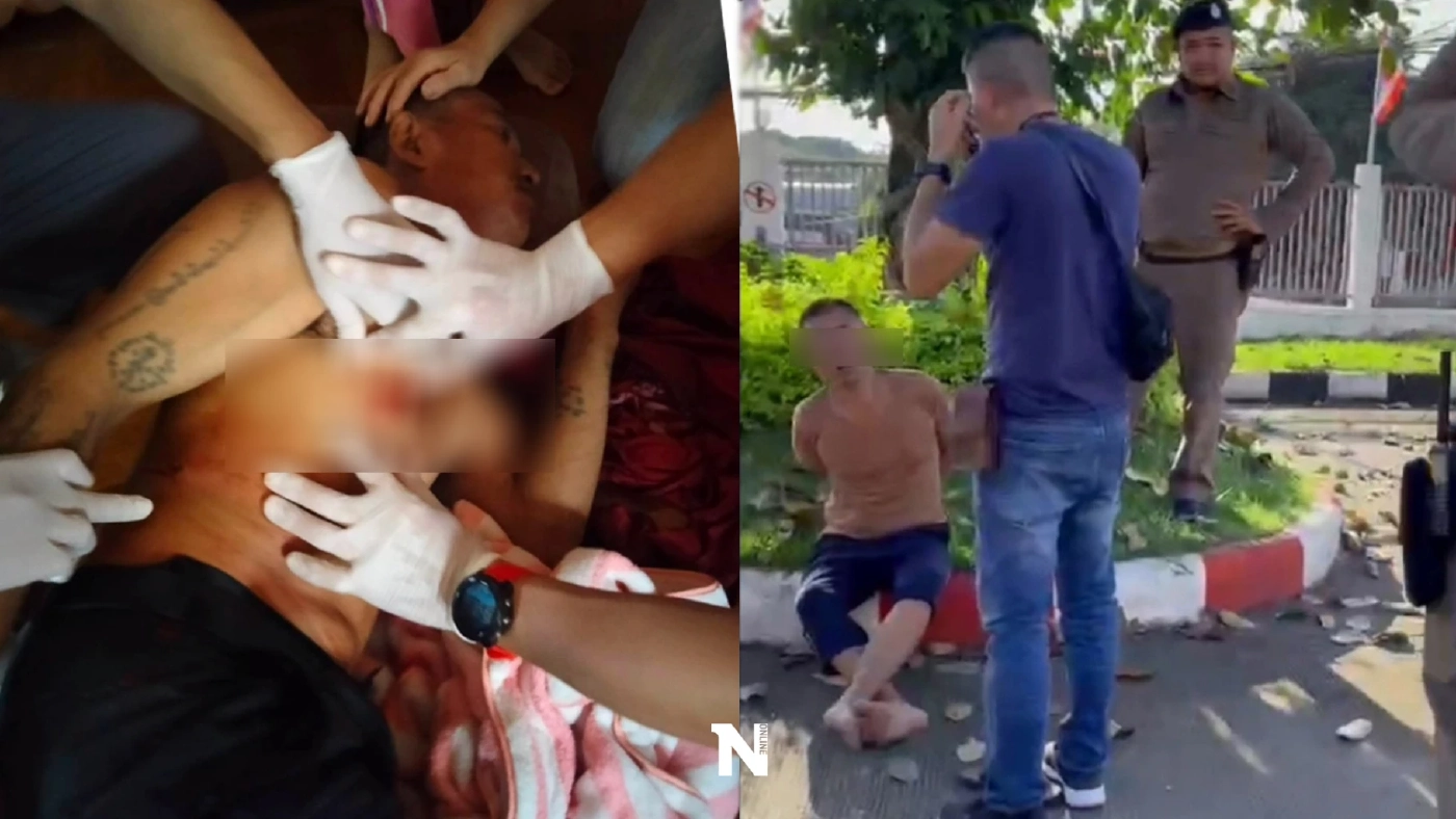 รวบลูกทัพฟ้ายิงหนุ่มไทใหญ่ หนีข้ามอำเภอแต่ไม่รอด ชาวบ้านแฉชอบเมาอาละวาด รวบลูกทัพฟ้ายิงหนุ่มไทใหญ่ หนีข้ามอำเภอแต่ไม่รอด ชาวบ้านแฉชอบเมาอาละวาด