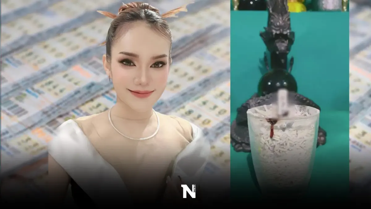 สิ้นสุดการรอคอย   "เลขเด็ดเลขดัง" แม่น้ำหนึ่ง จุดธูปบูชาปู่ หวยงวด 1/10/65