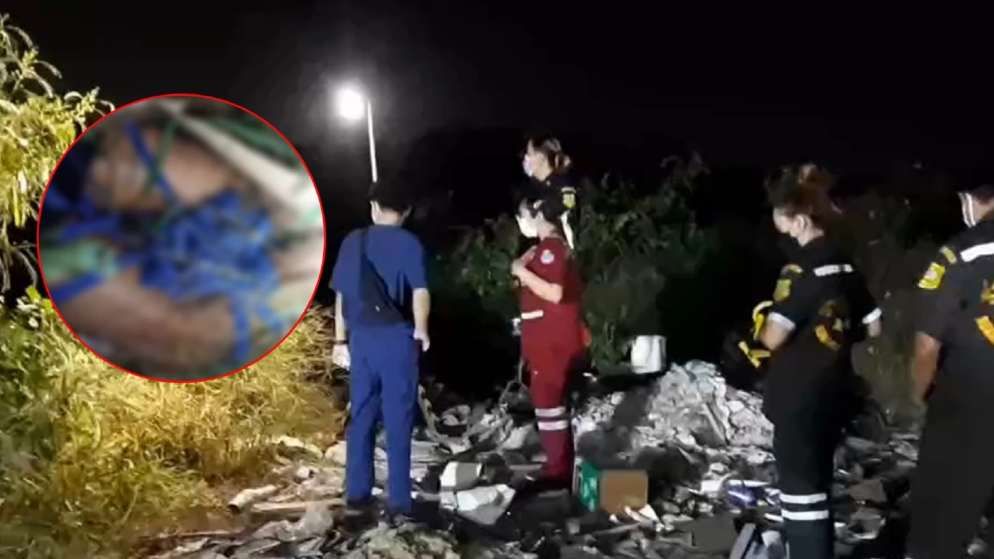 ฆาตกรรมอำพราง ซาดิสม์ เชือกรัดคอหนุ่ม จนลิ้นจุกปาก มัดเท้า ทิ้งศพป่าละเมาะ