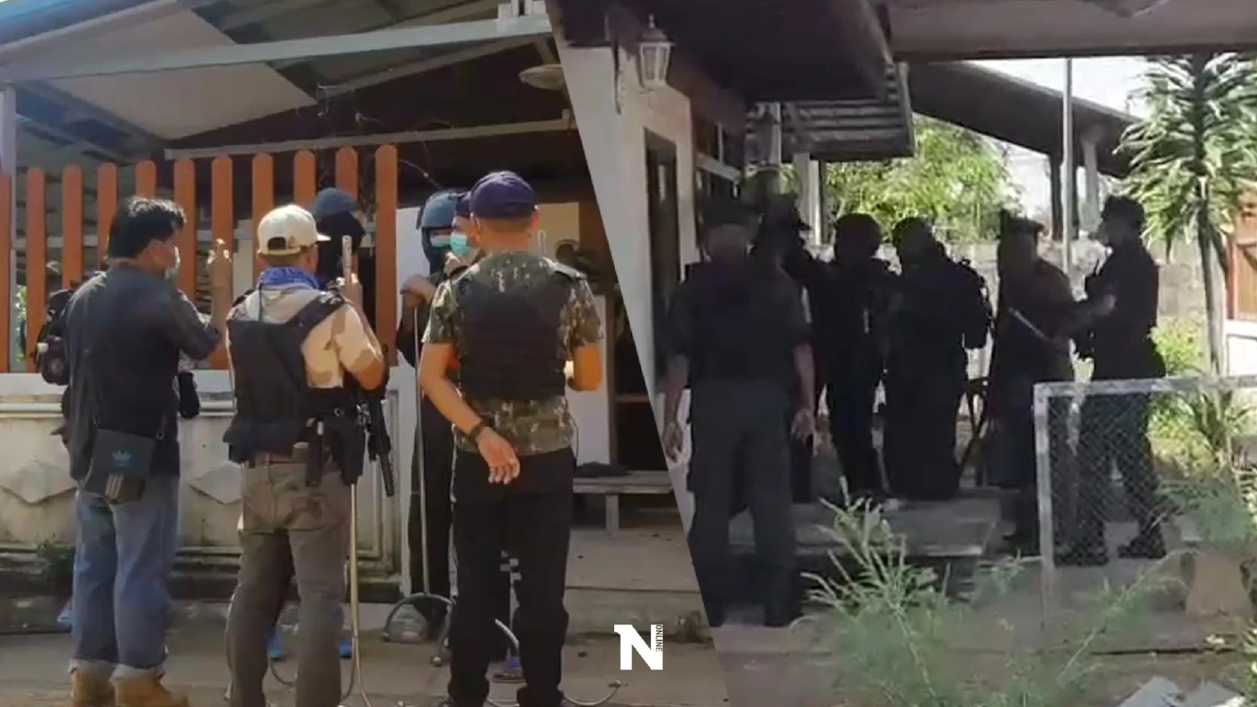 ด่วน! หนุ่มคลั่ง มีดฟันผู้ใหญ่บ้านดับ ขู่ตำรวจปิดล้อม "พร้อมฆ่าทุกคน" - คลิป