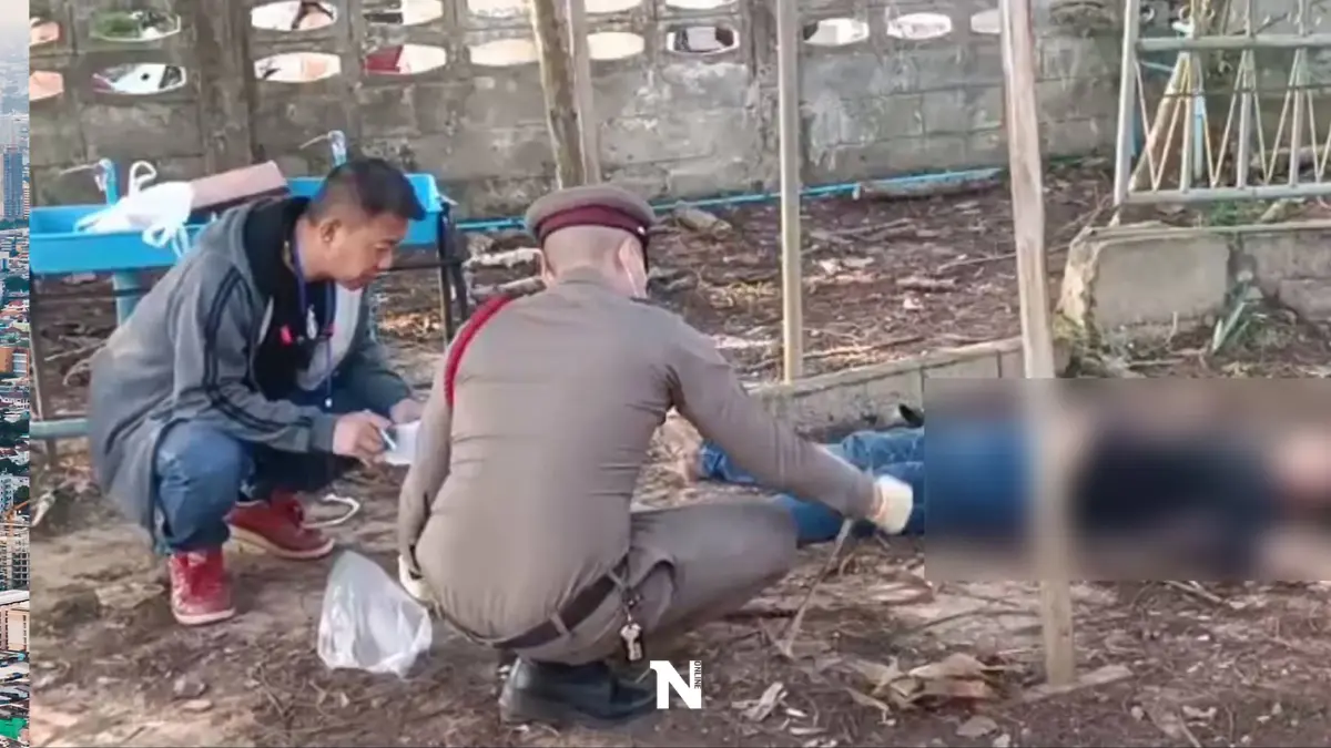 พบศพหนุ่มคล้ายถูกรัดคอตายในโรงเรียน ตำรวจเร่งคลี่คลายปมการเสียชีวิต พบศพหนุ่มคล้ายถูกรัดคอตายในโรงเรียน ตำรวจเร่งคลี่คลายปมการเสียชีวิต