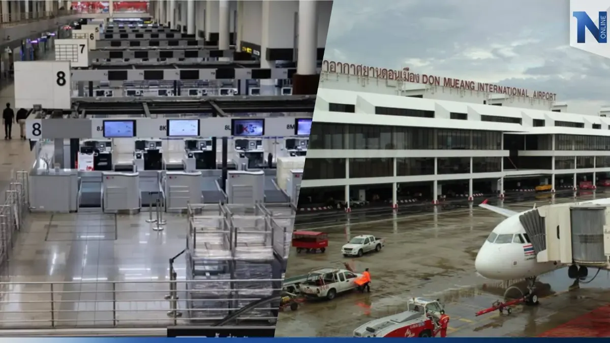 เดินหน้า! พัฒนา สนามบินดอนเมือง เฟส 3 ครม. อนุมัติงบ 3.68 หมื่นล้านบาท เดินหน้า! พัฒนา สนามบินดอนเมือง เฟส 3 ครม. อนุมัติงบ 3.68 หมื่นล้านบาท