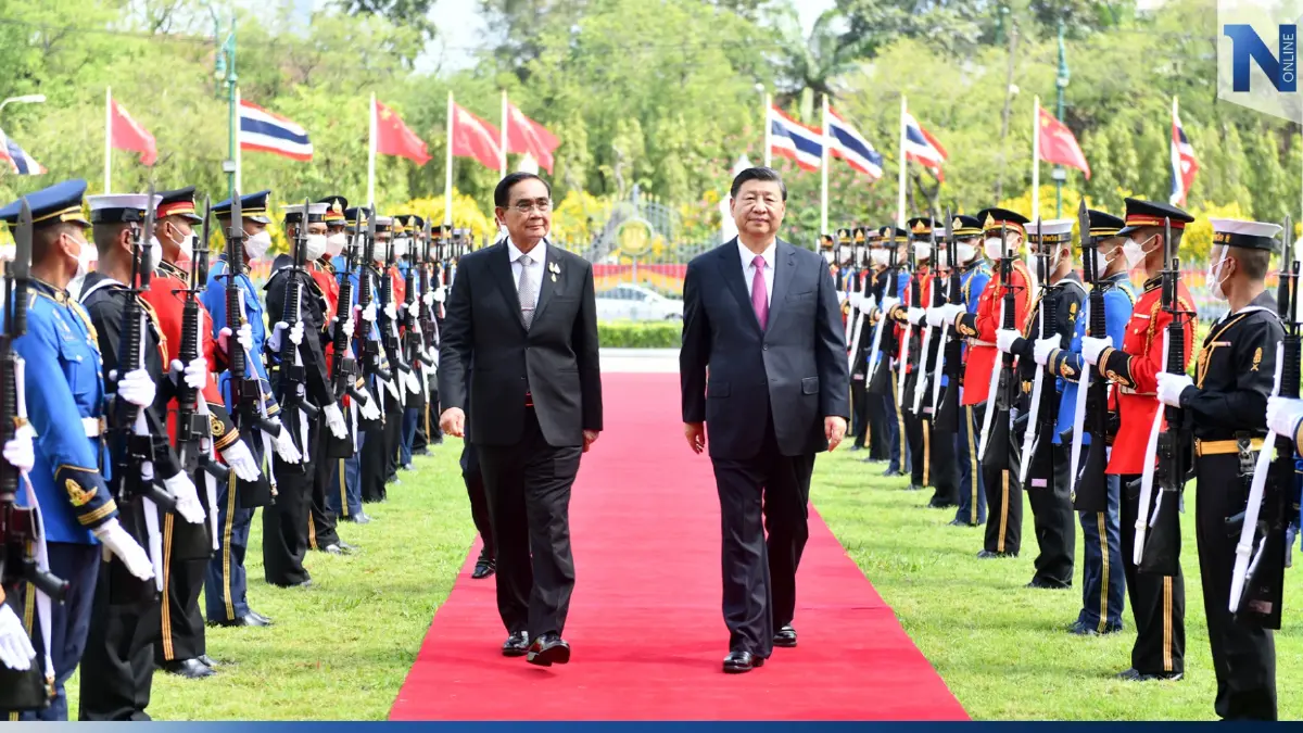 "ประยุทธ์"ให้การต้อนรับ"สี จิ้นผิง"อย่างเป็นทางการในโอกาสเยือนไทย