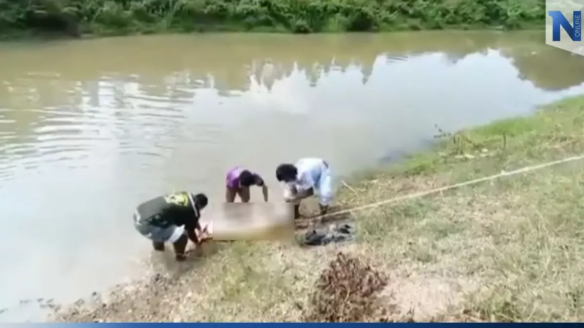 ผงะ! พบศพหนุ่มใหญ่ถูกฆาตกรรมอำพราง โยนร่างทิ้งคลองส่งน้ำ ผงะ! พบศพหนุ่มใหญ่ถูกฆาตกรรมอำพราง โยนร่างทิ้งคลองส่งน้ำ