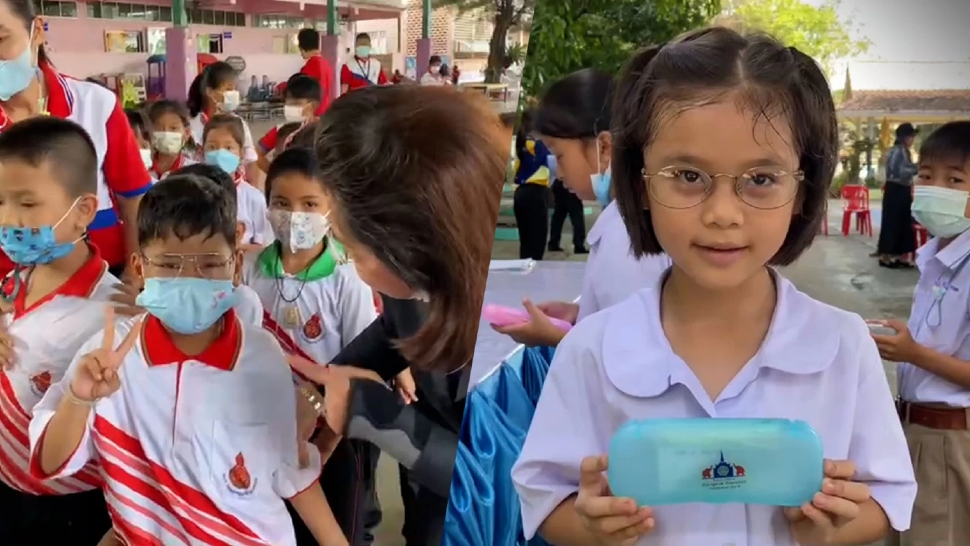 มอบโลกใบใหม่ ตัดแว่นสายตามอบเด็กนักเรียนด้อยโอกาสฟรี