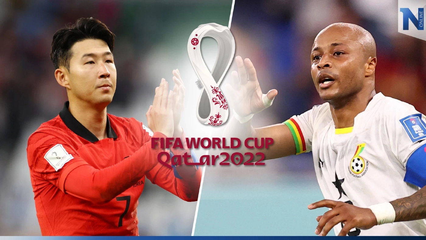 "เกาหลีใต้-กาน่า" ฟุตบอลโลก 20.00 น. เช็กสถิติ-ความพร้อม-ช่องถ่ายทอดสด "เกาหลีใต้-กาน่า" ฟุตบอลโลก 20.00 น. เช็กสถิติ-ความพร้อม-ช่องถ่ายทอดสด