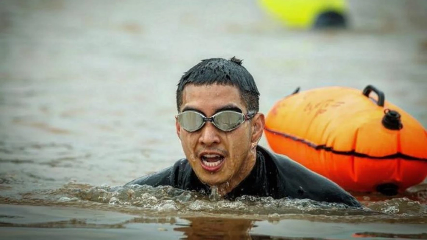 สำเร็จงดงาม ปิดยอดบริจาค "โตโน่" ว่ายข้ามโขง ระดมทุนมอบให้ 2 รพ. เกือบ 83 ล้าน