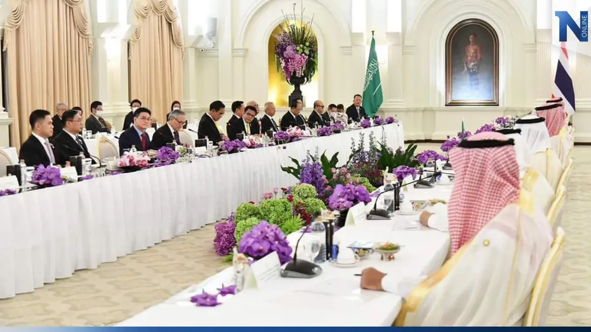 “วราวุธ” ร่วมหารือทวิภาคี ไทย- ซาอุฯ ยกระดับความสัมพันธ์ “วราวุธ” ร่วมหารือทวิภาคี ไทย- ซาอุฯ ยกระดับความสัมพันธ์