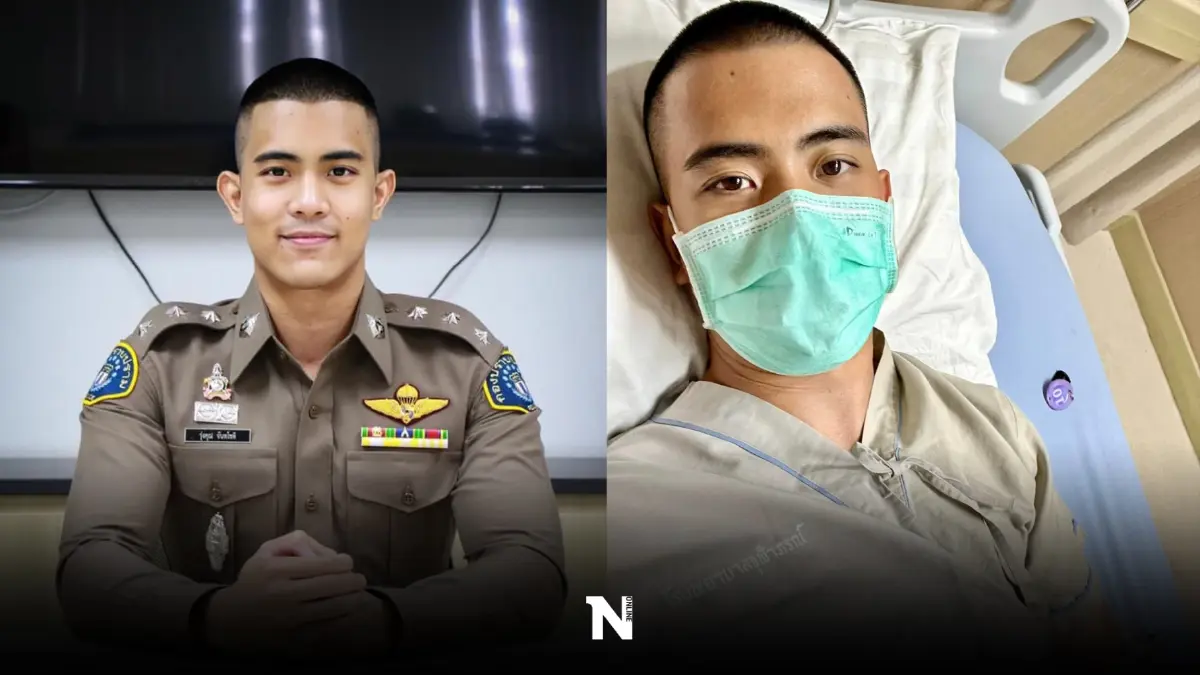ตร.หนุ่มแชร์ประสบการณ์ ออกกำลังกาย-ไม่สูบบุหรี่ แต่ป่วย "มะเร็งปอด" ตร.หนุ่มแชร์ประสบการณ์ ออกกำลังกาย-ไม่สูบบุหรี่ แต่ป่วย "มะเร็งปอด"