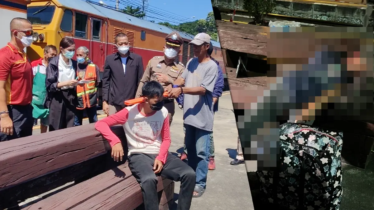 รวบแล้ว! ช่างไฟโหดทุบเฒ่า 61 ปี ดับคาชานชาลา บางซื่อ รวบแล้ว! ช่างไฟโหดทุบเฒ่า 61 ปี ดับคาชานชาลา บางซื่อ