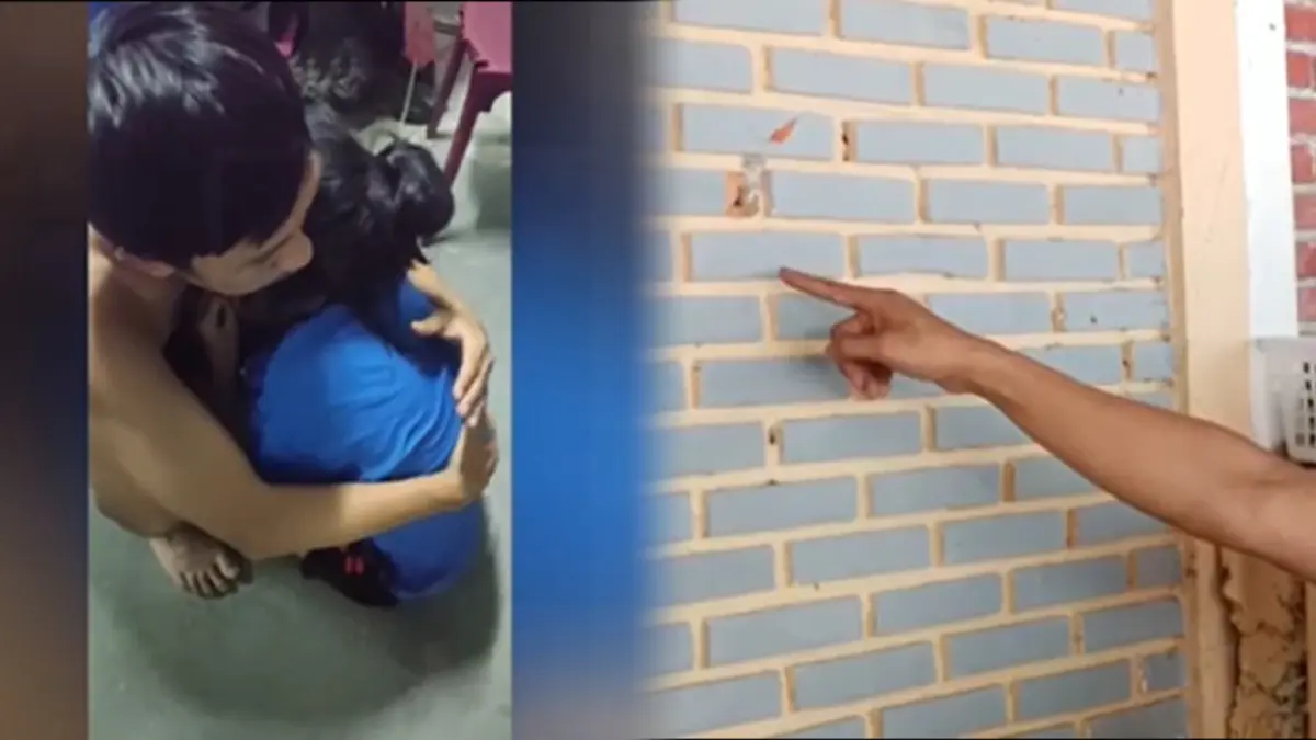 เด็กสาววัย 14 ผวาหนัก ถูกอดีตทหารชักปืนยิงใส่บ้าน กระสุนเฉี่ยวหัว (มีคลิป)