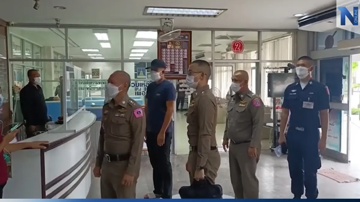 "หมู่โด้" โผล่มอบตัวปลอมยศหลอกแอ้มสาว เจอแจ้งทันที 2 ข้อหา