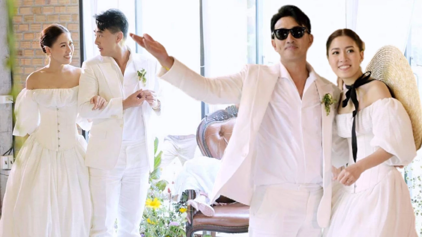 ดาราดังยุค 90  “แม็กกี้ ณัฏฐ์กีรติ" ควงแฟนสาว ฉลองมงคลสมรส แบบเรียบง่าย