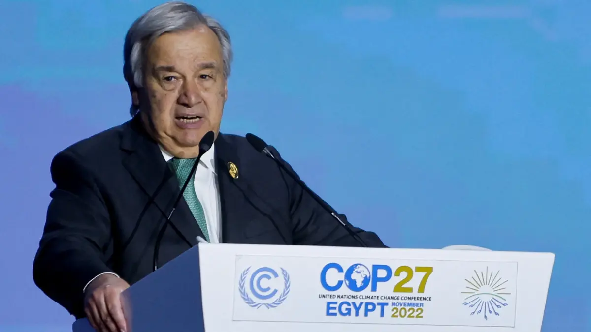 ยูเอ็นเตือน COP27 ชี้โลกเดินสู่นรกแห่งสภาพภูมิอากาศ
