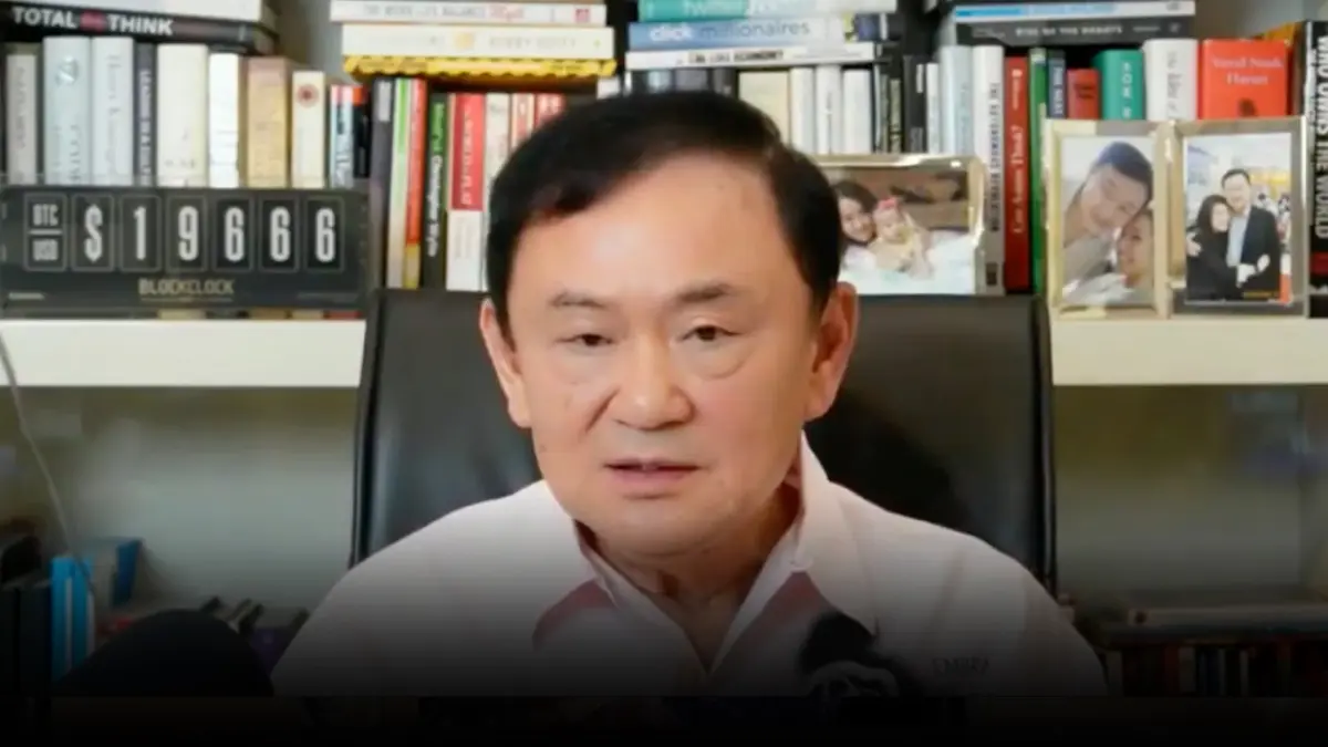 “ทักษิณ” แฉ! ซื้อตัว ส.ส. ร่วมพรรค หัวละ 80 ล้าน จะถูก ปชช.ลงโทษ (มีคลิป)