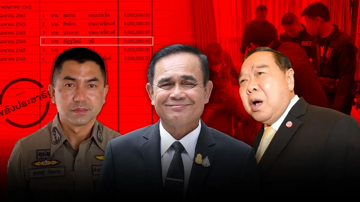 ปฏิบัติการไทยคู่ฟ้า ทลายเครือข่าย "5 เสือจีนเทา"หวังเขย่าบัญชีดำการเมือง