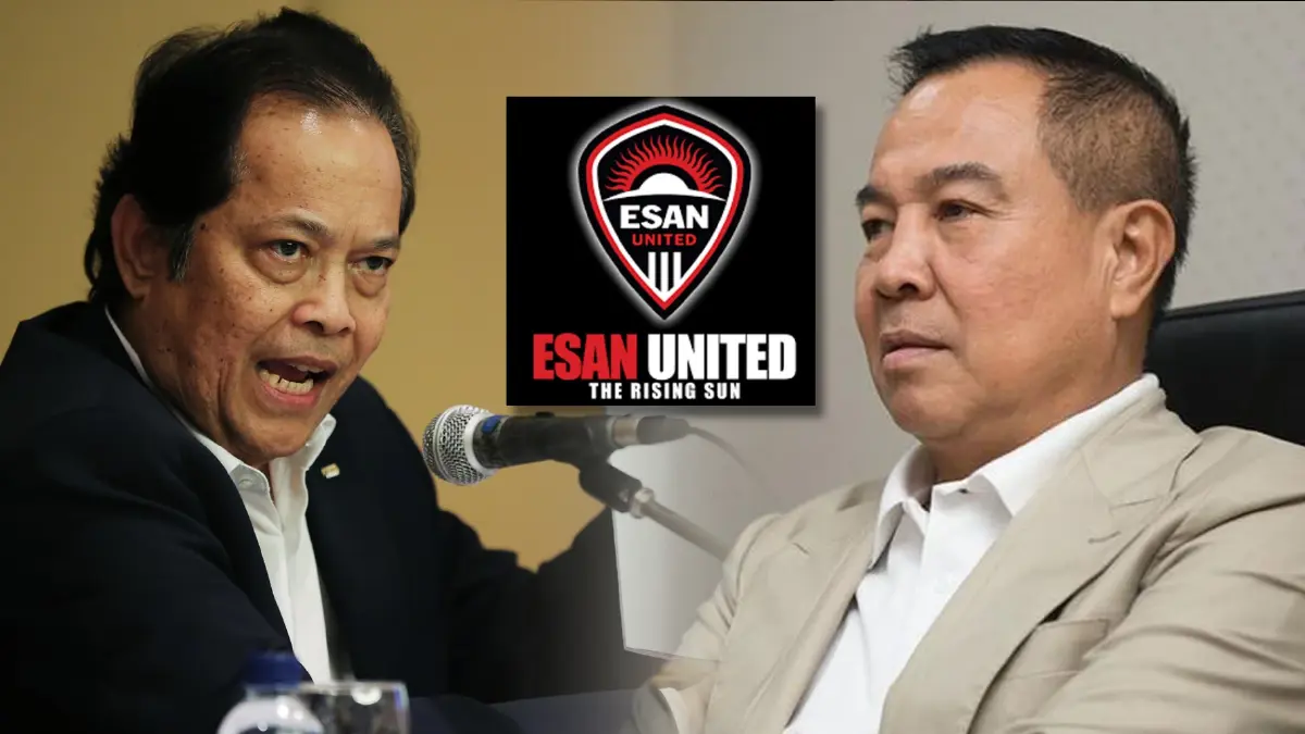 "ส.บอล" ยันพร้อมจ่าย "อีสาน ยูไนเต็ด" ตามคำสั่งศาล เตรียมไล่เบี้ยสภา กก.ยุค "บังยี"