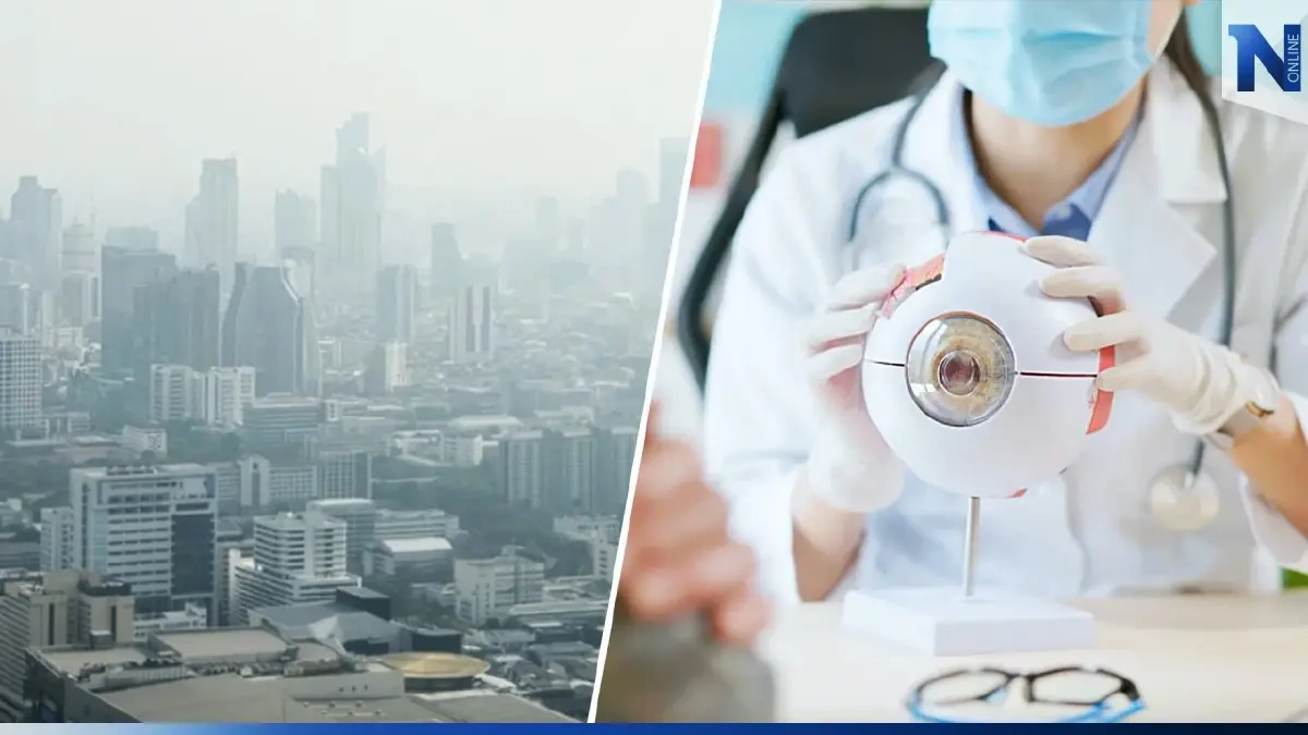 PM 2.5 มลภาวะทางอากาศกับผลกระทบต่อดวงตา PM 2.5 มลภาวะทางอากาศกับผลกระทบต่อดวงตา
