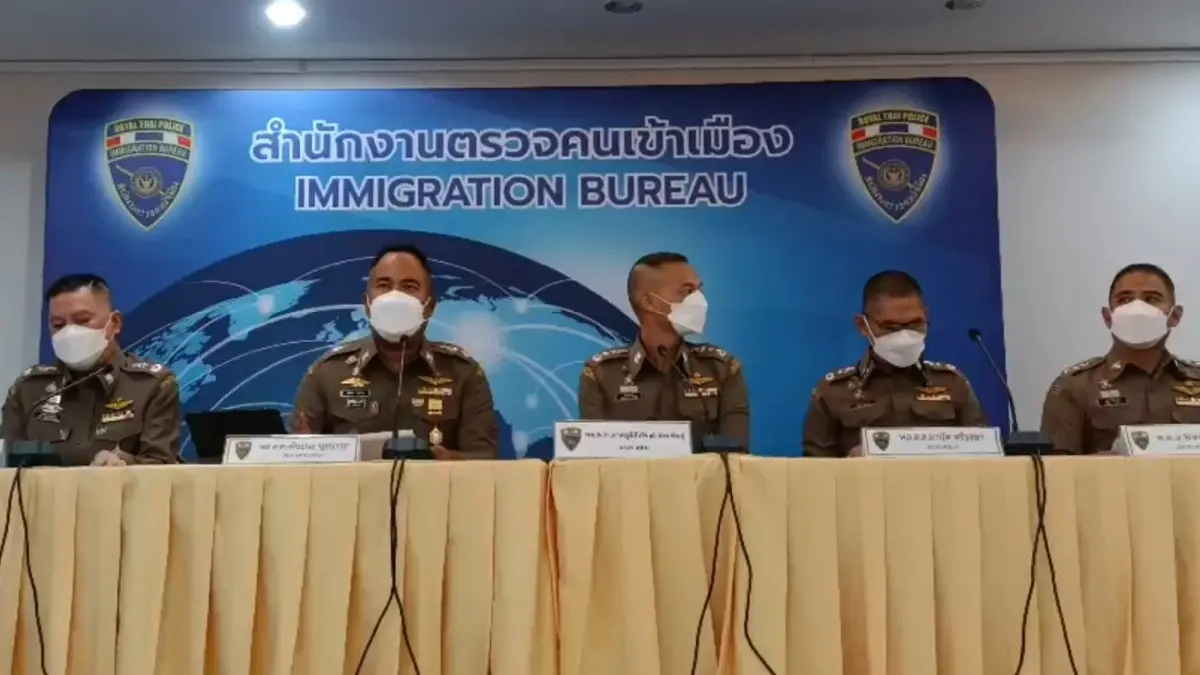 สตม.โชว์ 5 คดีต่างด้าว เข้ามาก่อคดีในประเทศ
