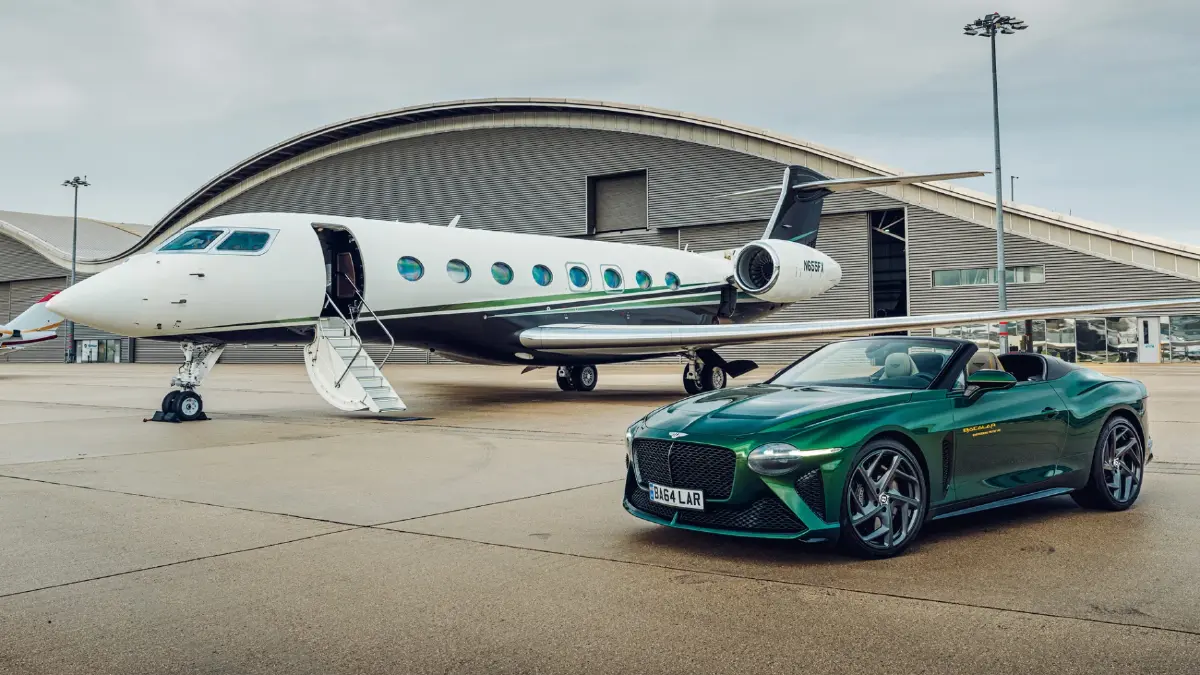 แรงบันดาลใจจาก Bentley Bacalar สู่อากาศยานสุดหรูระดับ Ultra-Luxury