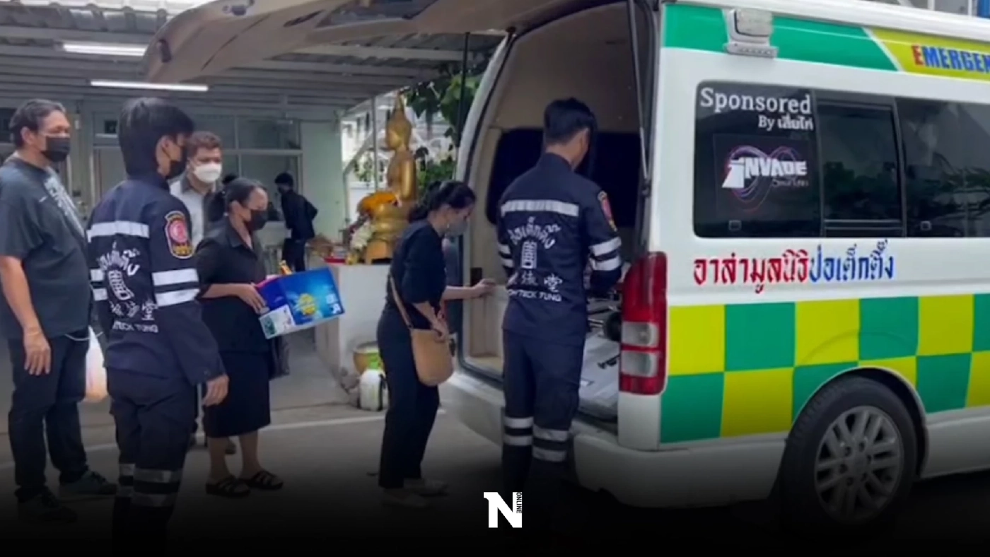 ภรรยา"ปิยะ ตระกูลราษฎร์"รับศพ เตรียมนำร่างตั้งสวดพระอภิธรรมศพ 3 คืน (มีคลิป) 