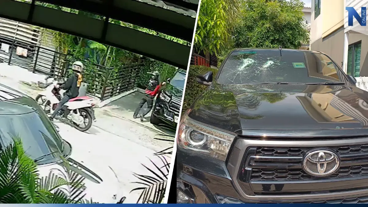 รุนแรงไปไหม? หนุ่มจอดรถจุดห้ามจอดในหมู่บ้าน โดน 2 วัยรุ่นทุบยับ (มีคลิป) รุนแรงไปไหม? หนุ่มจอดรถจุดห้ามจอดในหมู่บ้าน โดน 2 วัยรุ่นทุบยับ (มีคลิป)