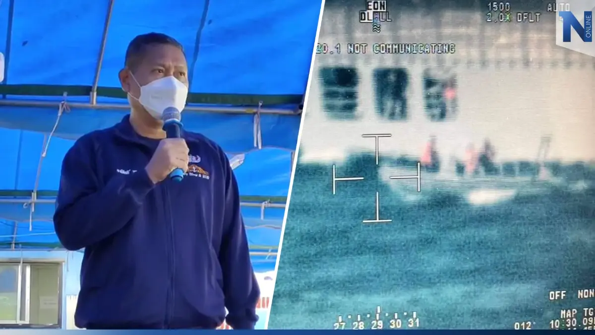 นักประดาน้ำ 53 นาย ลงตรวจสอบ"เรือหลวงสุโขทัย" อับปางใต้ท้องทะเลลึก 40 เมตร