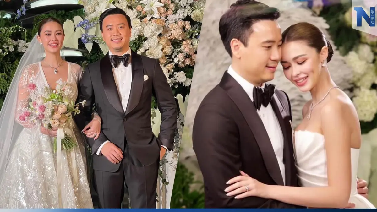 สุดชื่นมื่น “แพทริเซีย-โน้ต” ฉลองวิวาห์หวาน คนบันเทิงร่วมยินดี สุดชื่นมื่น “แพทริเซีย-โน้ต” ฉลองวิวาห์หวาน คนบันเทิงร่วมยินดี