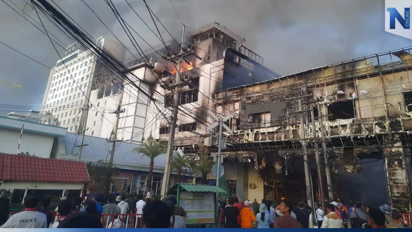 ไฟไหม้กาสิโนปอยเปต พบผู้เสียชีวิต 14 ราย บาดเจ็บ 34 คน มีร่างติดค้างจำนวนมาก