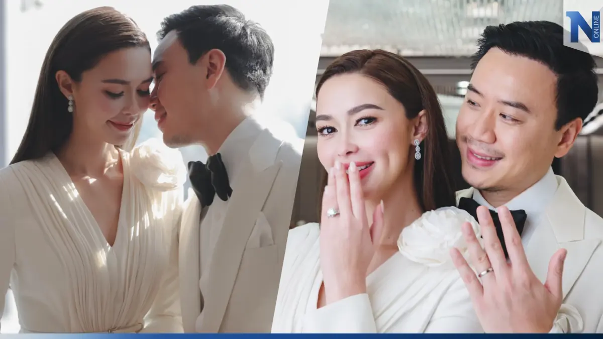 "โน้ต-แพทริเซีย" หมั้นแล้ว ทั้งสองครอบครัวร่วมยินดี อุบค่าสินสอด (มีคลิป)