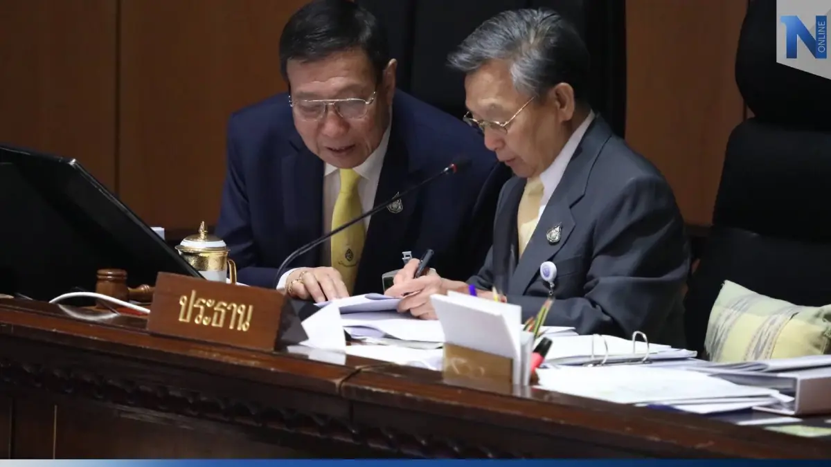"ปธ.วุฒิสภา" พอใจผลงานวุฒิสภาทำได้ดี รับเสียงส.ว. ไม่ได้ไปทางเดียวกันตลอด