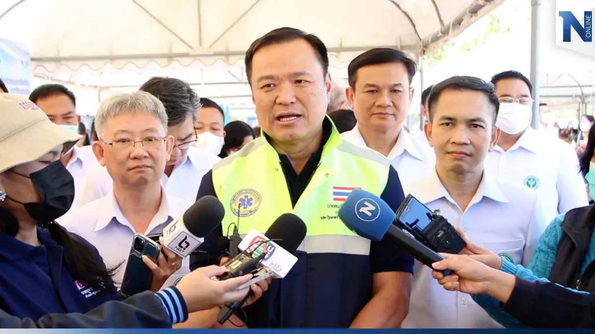 “อนุทิน” ย้ำปมการเมือง ก่อนเลือกตั้งโค้งสุดท้าย ฝากปชช. ตัดสิน