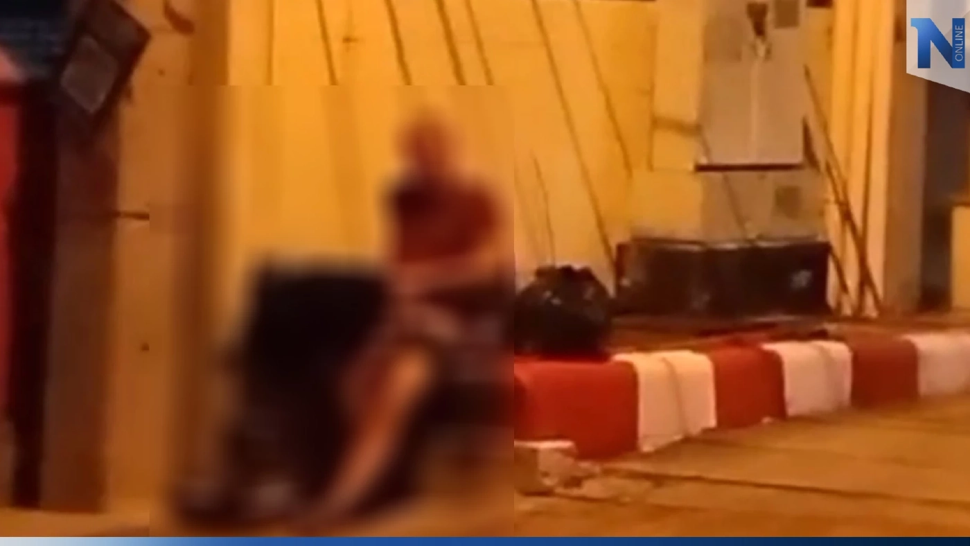 ฝรั่ง-สาวไทย ปะทะเดือด กลางสี่แยกไฟแดง ย่านพัทยาสาย 3