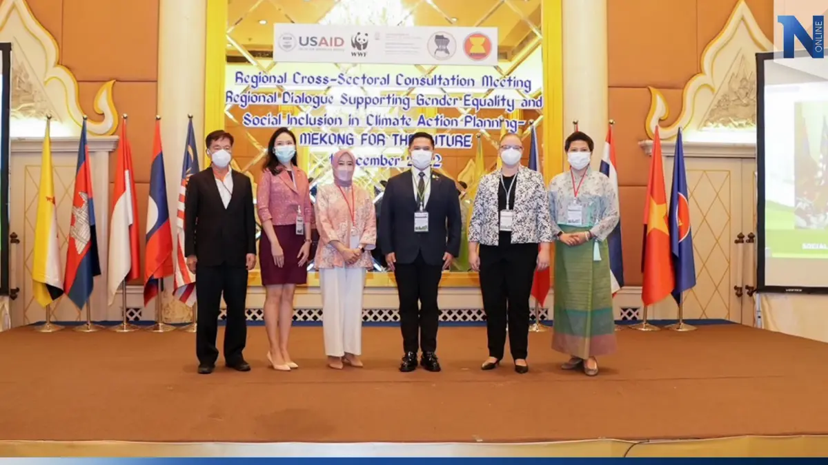 "วราวุธ"ฉายภาพบทบาทสตรีกับปัญหา Climate Change "วราวุธ"ฉายภาพบทบาทสตรีกับปัญหา Climate Change