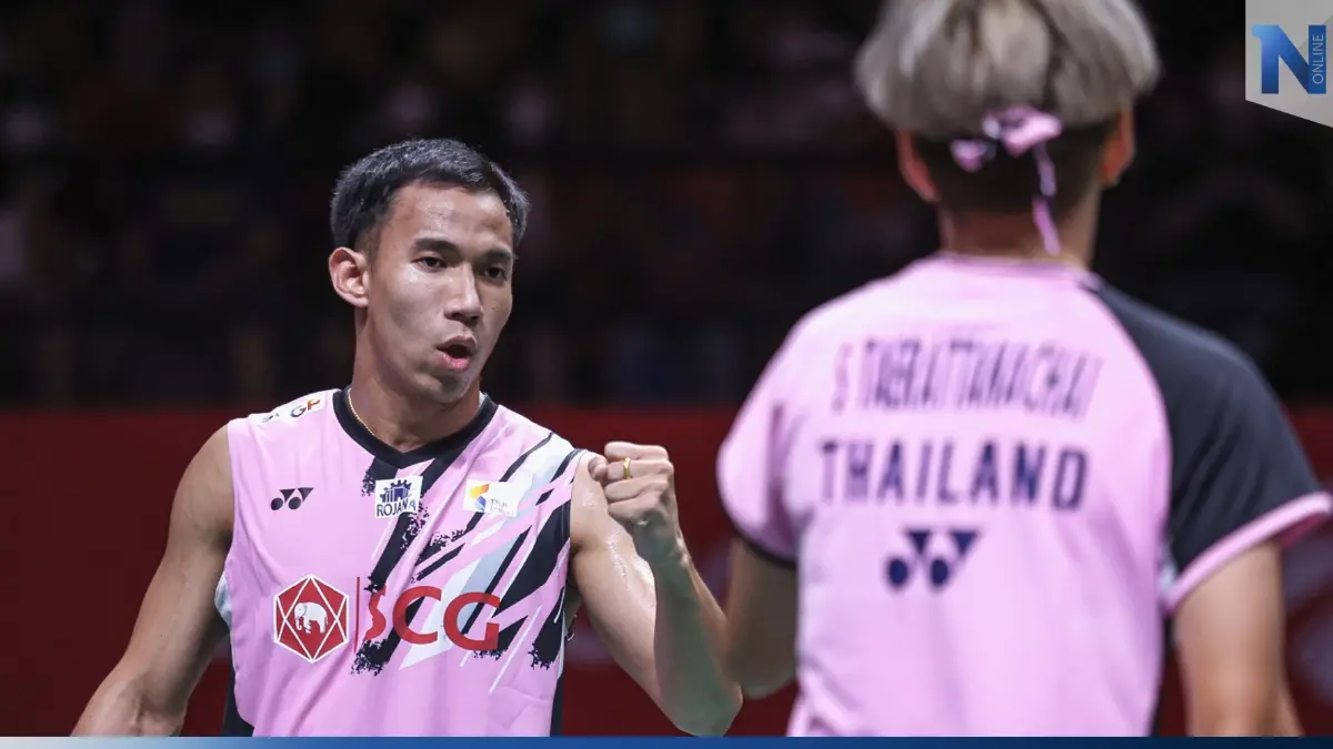 "บาส-ปอป้อ" ย้ำแค้นคู่จีน ผงาดแชมป์กลุ่ม "เวิลด์ทัวร์ ไฟนอลส์" "บาส-ปอป้อ" ย้ำแค้นคู่จีน ผงาดแชมป์กลุ่ม "เวิลด์ทัวร์ ไฟนอลส์"