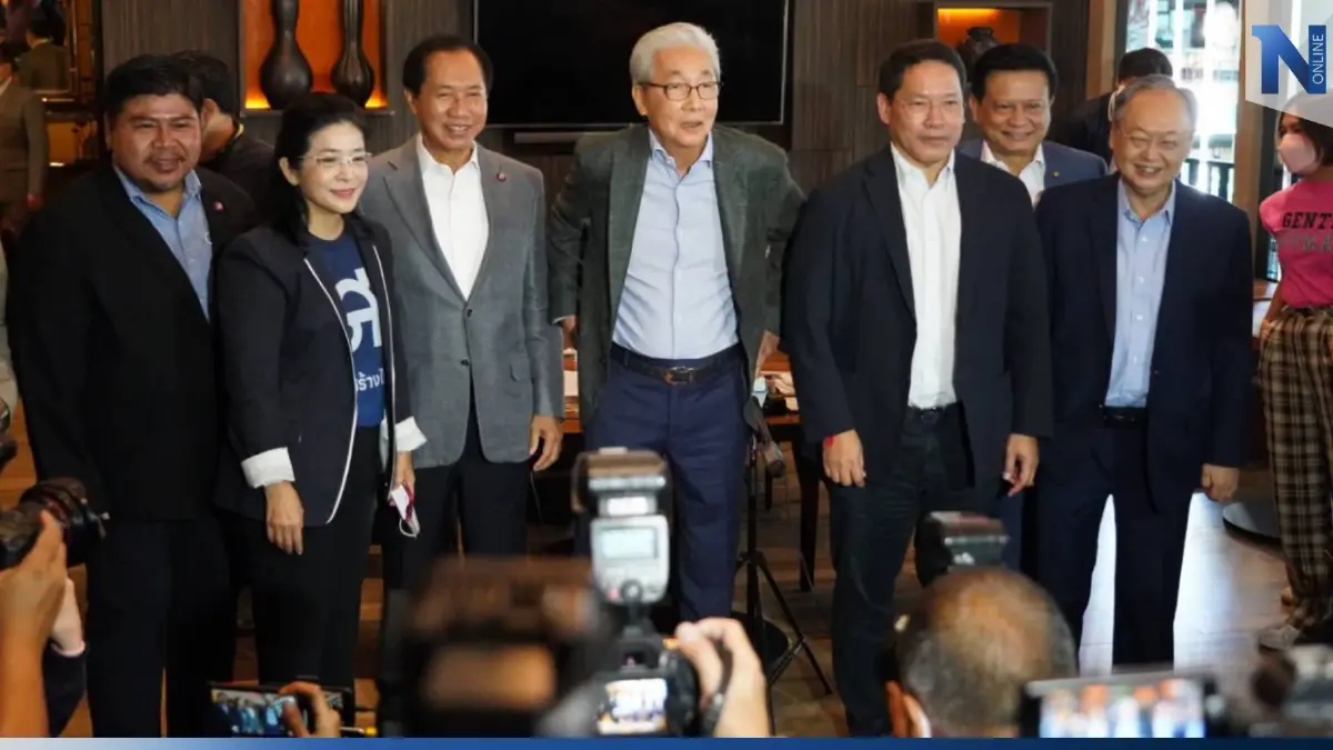 "สุดารัตน์ - สมคิด" จับมือเป็นพันธมิตร ยืนยัน ไม่ควบรวม 2 พรรค