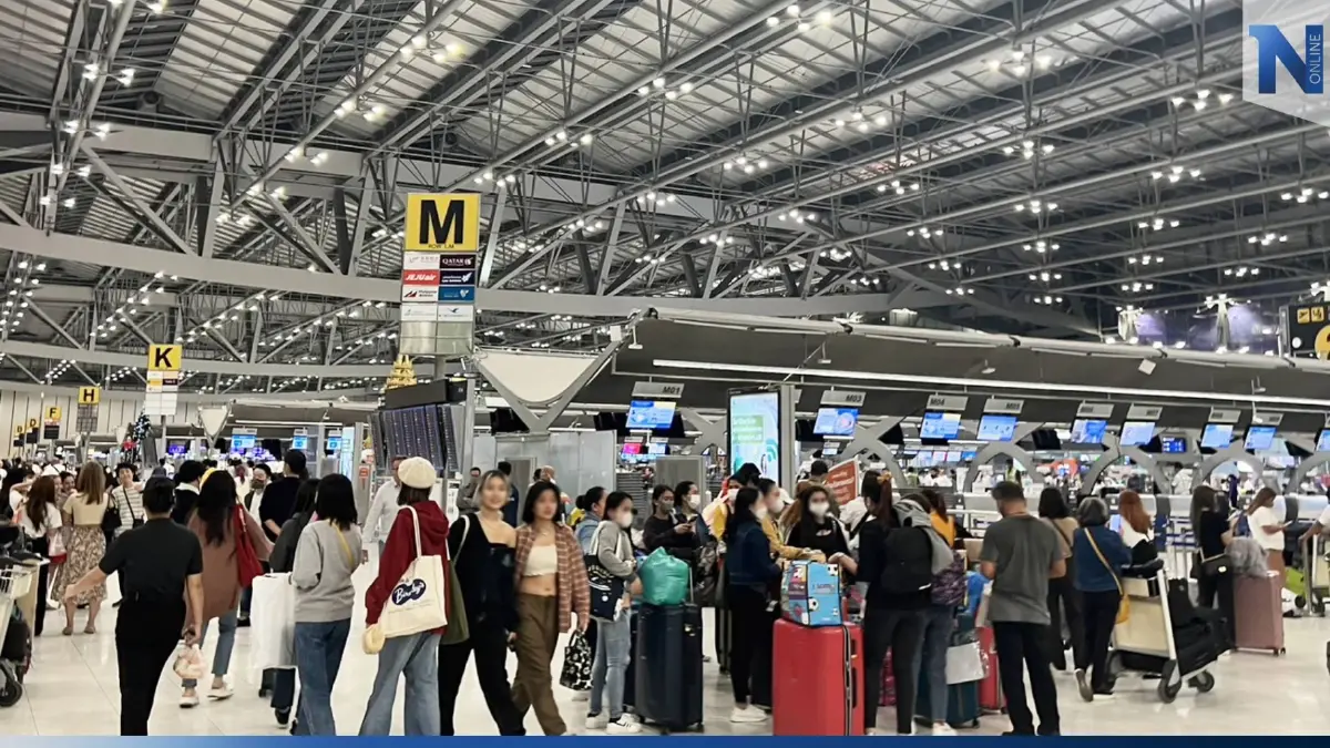 "AOT" คาดคนเดินทางผ่าน 6 สนามบิน ช่วงปีใหม่ แตะ 2 ล้าน