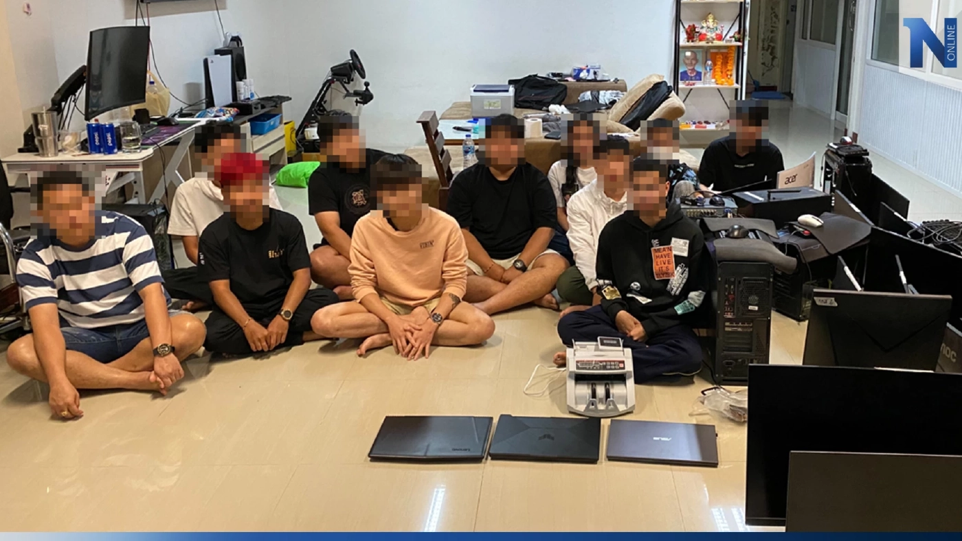 บุก 8 จุด ทลายเว็บพนันบอล ผงะแปะลิงค์ทับเว็บราชการ พบหลักฐานสาวถึง นายทุน