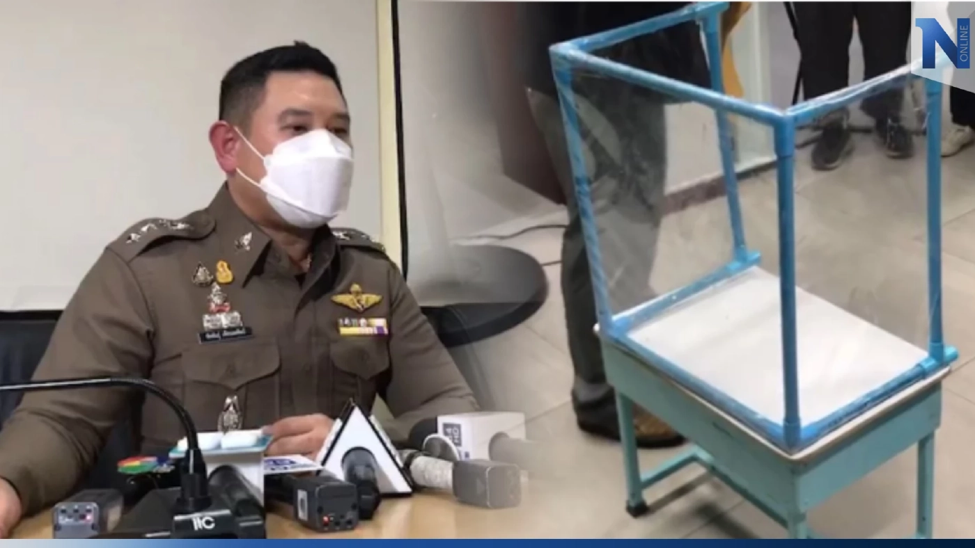 ตร.จำลองเหตุการณ์ "น้องภูผา" ล้มหัวกระแทกโต๊ะ ยันทำงานรอบคอบ