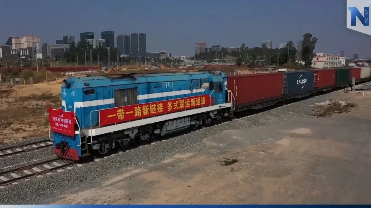 รถไฟขนส่งสินค้าจีน-ยุโรป คึกคัก มีแนวโน้มโตขึ้นต่อเนื่อง (คลิป) รถไฟขนส่งสินค้าจีน-ยุโรป คึกคัก มีแนวโน้มโตขึ้นต่อเนื่อง (คลิป)