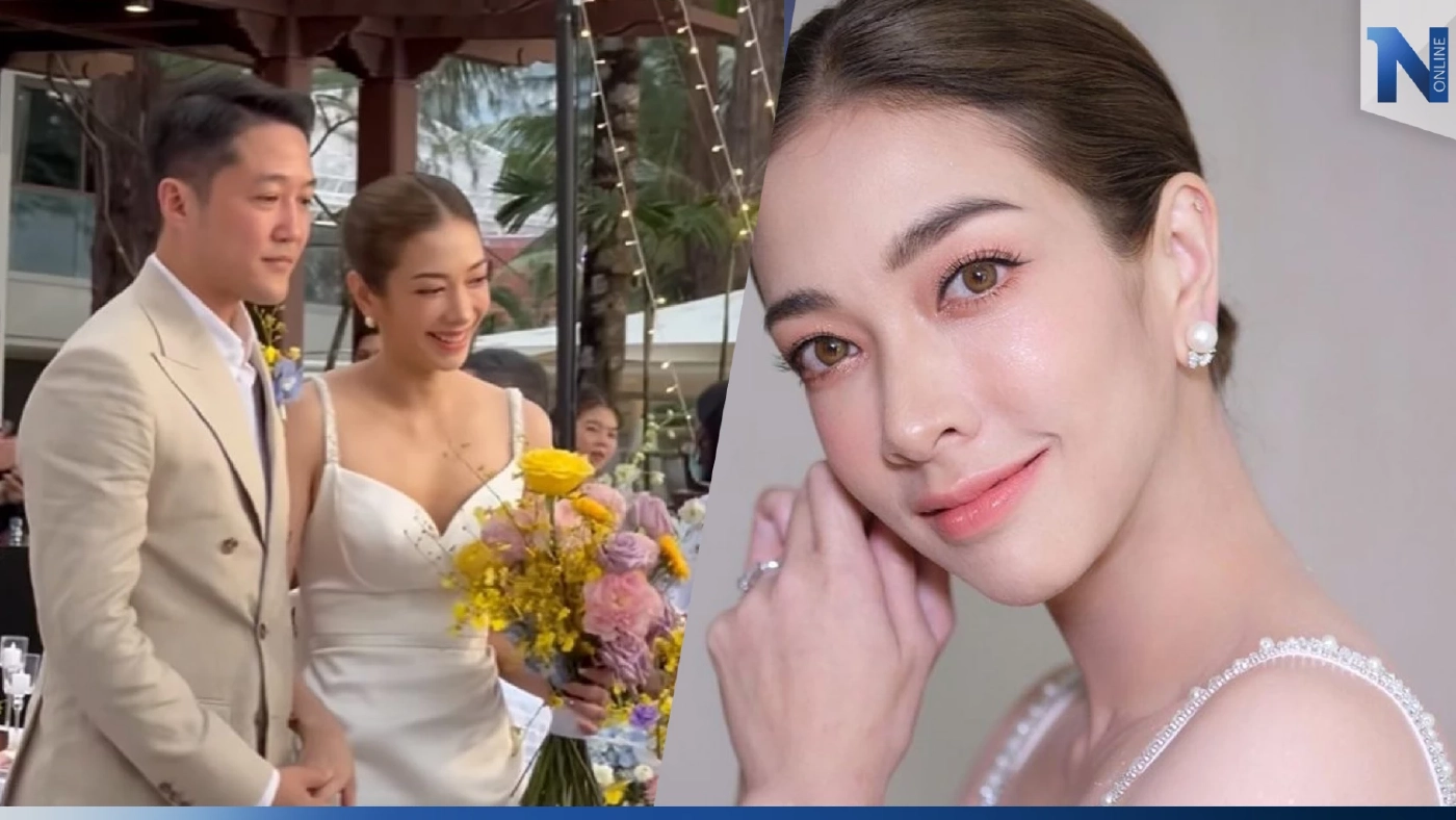 แป้ง อรจิรา  ควงสามี  ไลโอเนล ลี  ฉลองวิวาห์หวานริมทะเล คนบันเทิงร่วมยินดี