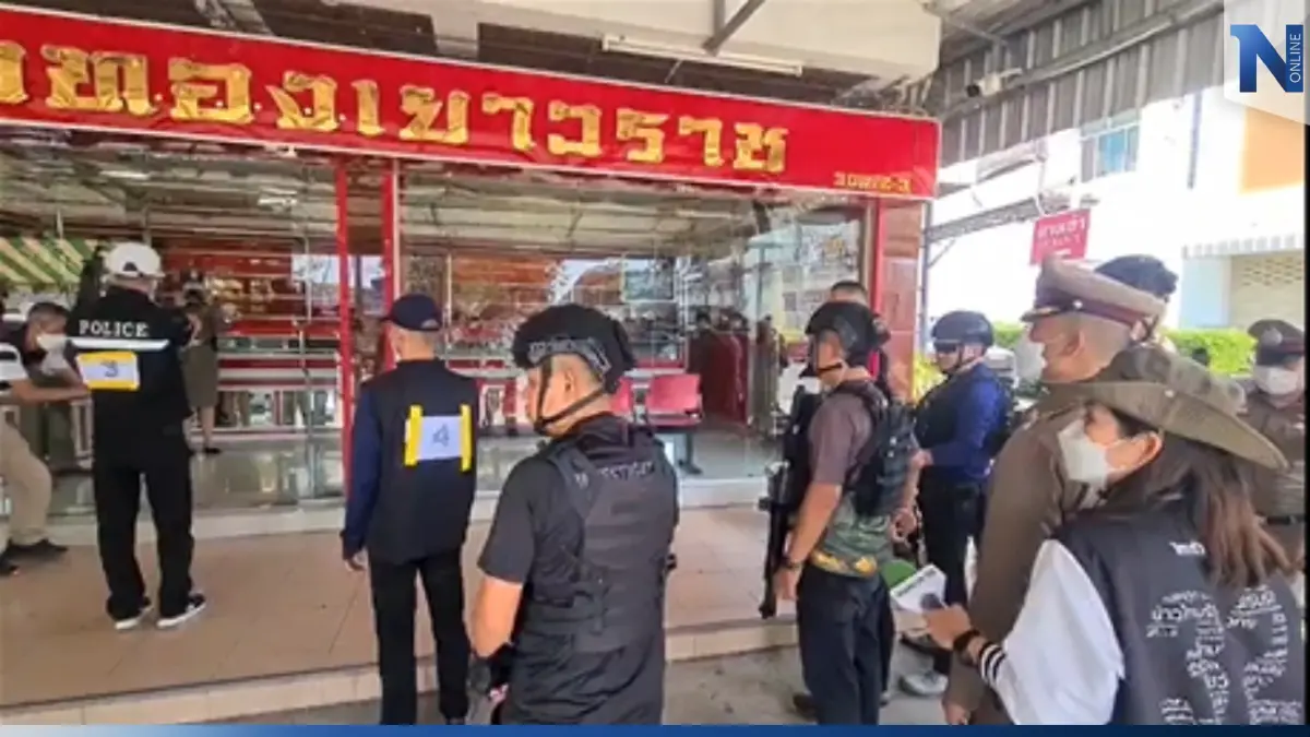 ตร.แม่สอด สั่งคุมเข้มร้านทอง 23 แห่งในพื้นที่ ส่วน 2 โจรปล้นทองยังไร้วี่แวว