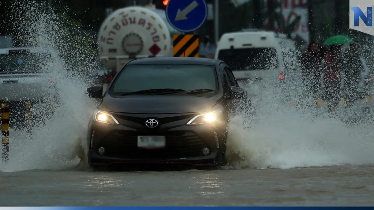 มรสุมถล่มภาคใต้ 9 จว. "ฝนตกหนักถึงหนักมาก" คลื่นสูง 2-4 ม. เรือเล็กงดออกจากฝั่ง