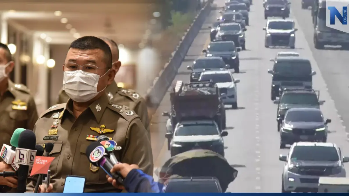 “บิ๊กเด่น” สั่ง ตร.คุมเข้มช่วงปีใหม่ ลดอุบัติเหตุ - จับตางานเคาท์ดาวน์