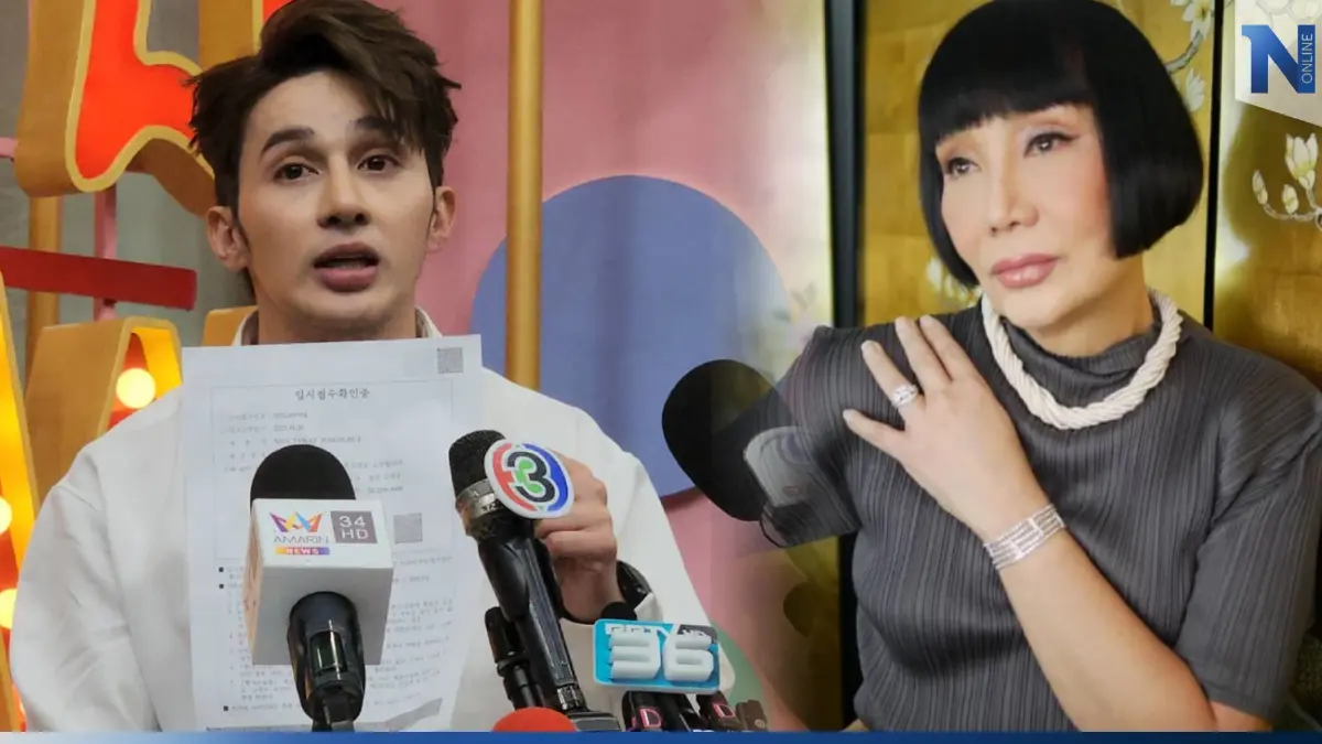 “เอ็ม นันทวัฒน์” กร้าวเดินหน้าฟ้อง “ม้า อรนภา” ปมถูกตบหน้าที่เกาหลี