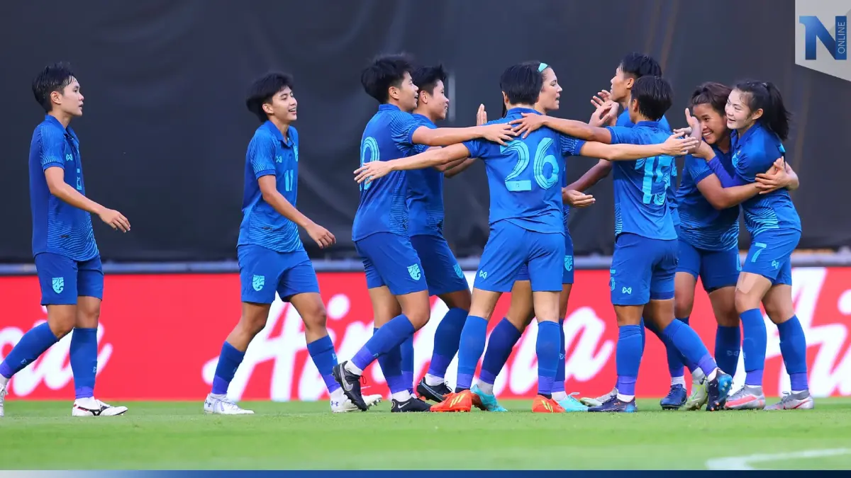 "ฟุตบอลหญิงไทย" ชนะไต้หวัน 2-0 เกมอุ่นแข้งก่อนคัดบอลโลก