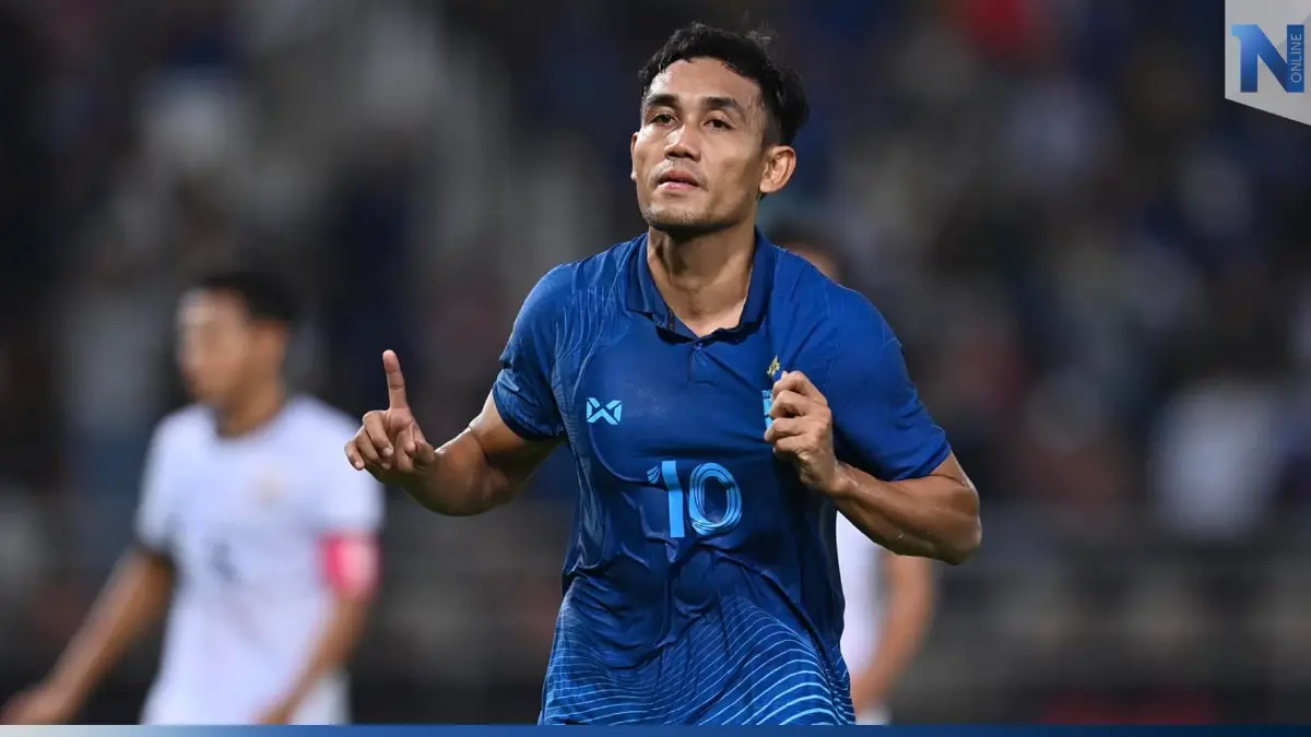 "ทีมชาติไทย" อัดกัมพูชา 3-1 ทะลุรอบรองฯชิงแชมป์อาเซียน (คลิป)