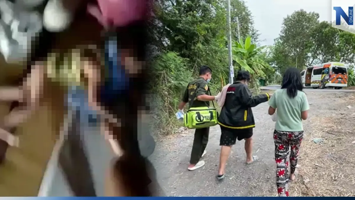 ชาวบ้านสุดทน ร้องช่วยเด็ก 2 ขวบถูกพี่สาววัย 12 ถีบหน้า (มีคลิป)